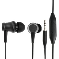 Headphones CB-53, wired, vacuum, microphone, 1 m, jack 3.5 mm, black