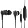 Headphones CB-53, wired, vacuum, microphone, 1 m, jack 3.5 mm, black