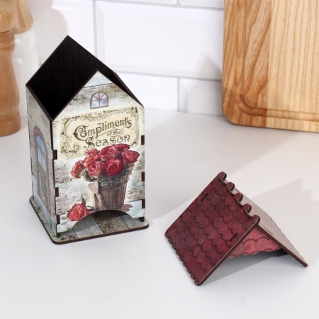 A set of kitchen utensils "Rose", 28x20x10 cm-5