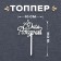Topper "Happy Birthday", silver color
