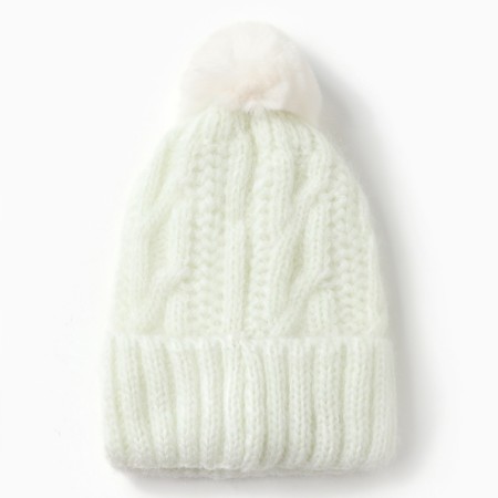 Women's hat minku, milk color, rr 56-58-5