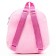 Blue backpack on a zipper, with a pocket, 19 x 22 cm "Kita Marie", cats aristocrats