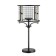 TECHNOL Lamp Indigo, 10014/1t Black. 1x40W, e27, 300x300x620 mm, matte white color