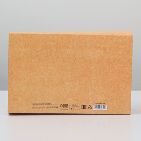 Box Gift team, packaging, “bouquet”, 28 x 18 x 8 cm-3