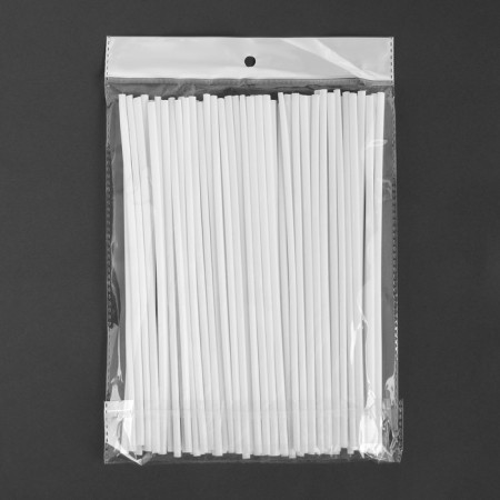 Decorative overlays on the knitting needles of the motorcycle, 23 × 0.5 cm, white, set 72 pcs-4