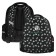 Frame backpack, 38 x 30 x 20 cm, Bruno VisConti 12-001, + Panda Panda Milashki