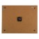 Carty clock is wall-mounted, interior "apricots with flowers", silent, 25 x 20 cm