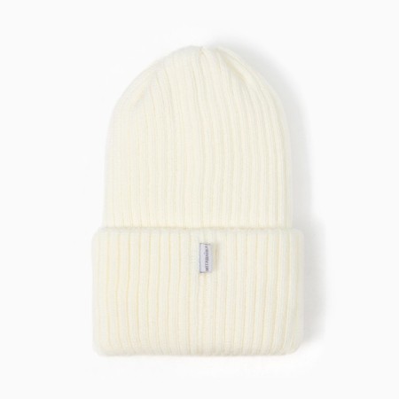 Children's hat, milk color, size 54-56-2
