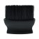 Brush for cleaning the passenger compartment of 12.5 × 12 cm, black