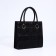 Bag Female Tout with zipper, black color