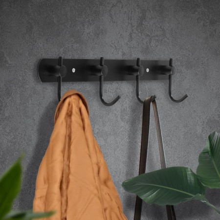 Cappio CVF001 hanger, metallic, four -rose, black color