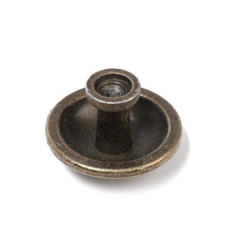 Handle button tundra Vintage 005, color old silver-4