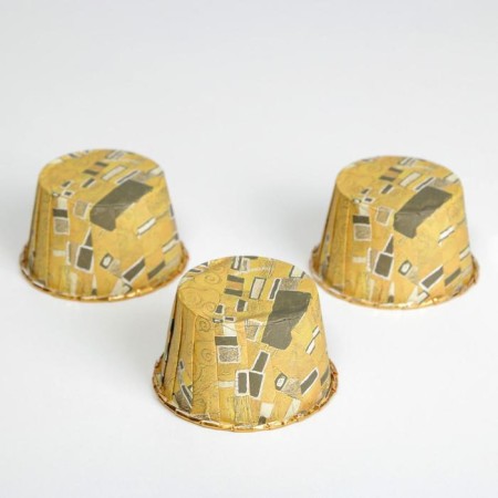 Form for baking cupcakes and cupcakes, confectionery packaging, Klimt, 7 x 4 x 5 cm-1