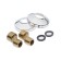 Accoona A6061 bath mixer, single -leaf, silumin, chrome