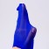 Kapron for dolls and flowers, set 4 pcs., Size 1 pc. - 45 × 6 cm, blue color