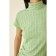 Women's turtleneck with short sleeve Eliseeva Olesya, size 46, green color