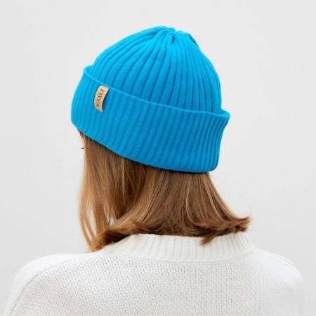 Women's hat Minaku "Bini" color turquoise, size 56-58-1