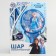 Airy ball "Elsa" 18 inches, foil, cold heart