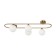 Wall lamp (sconces) Inversion, 4xg9, brass color