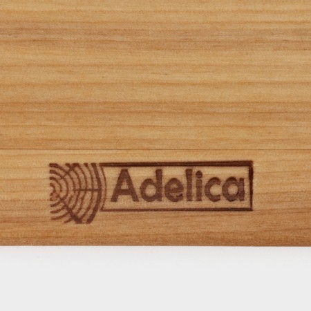 Gift set of ADELICA wooden dishes, cutting board, exchange 3 sections, oil as a gift 100 ml, birch-12