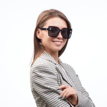 Sunglasses "OneSun", UV 400, pipe 14.2 cm, width 14.2 cm, lens 5.7 x 6.5 cm-1