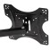 Kronstein Luazon Kron-76, for TV, inclined-horned, 14-42 ", 60-200 mm from the wall, black