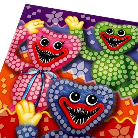 Crystal mosaic "Toothy monsters", 17 × 23 cm-2