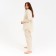 Women's shirt Minaku: Home Collection Beige color, river 52