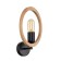 Wall lamp 1x40W E27, size 16x10.5x29 cm