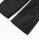 Semi -combinezone insulated for boys, black color, height 128 cm