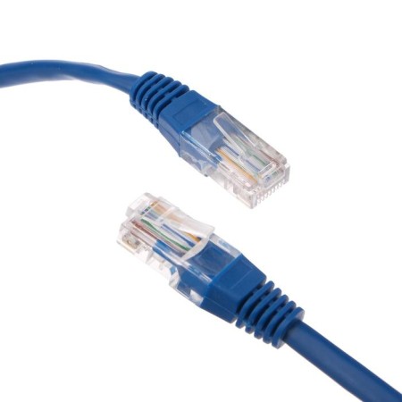 Gembird PP12E-20M/B patch cord, UTP 5E cat., RJ-45 (M) -RJ-45 (M), 20 m, blue