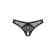 Thongs Open Softline Collection, Black Color, S/M size