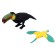 Animal set "Birds", 11 figures