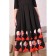 Female dress, size 50, black color