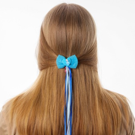 Hair hair clip, strand 40 cm, cold heart-1