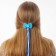 Hair hair clip, strand 40 cm, cold heart