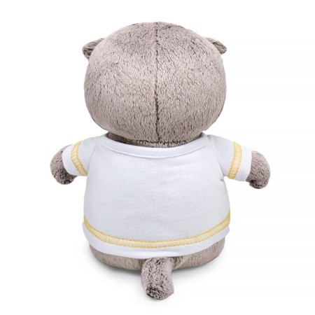Soft toy "BABY BABY" in a T-shirt with a self-portrait, 20 cm BB-149-2
