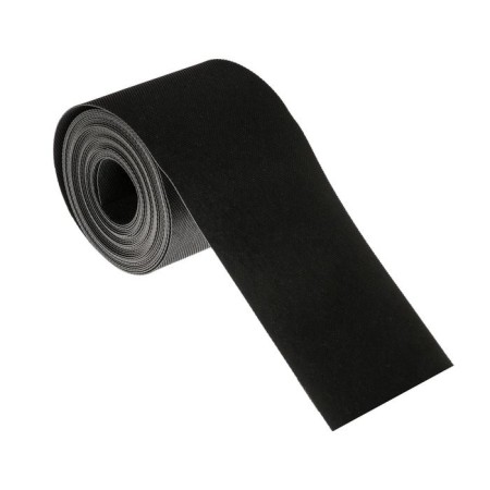 Border tape, 0.15 × 10 m, thickness 1.2 mm, plastic, black, Greengo-5