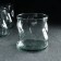 A set of glass glasses "Amorph", 4 pcs, 340 ml, green