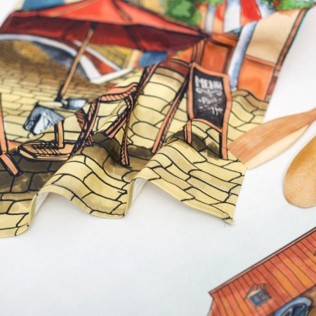 Towel "Ethel: Italy" 40x73 cm, 100% cotton, sarzha 190 g/m²-6