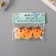 Decor for creativity wood, felt "clothespin. Cockerel-yaiko" set of 3 pcs 1.8x4.8 cm