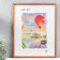 Photo frame wood 40x50 cm (1301) (plastic screen)