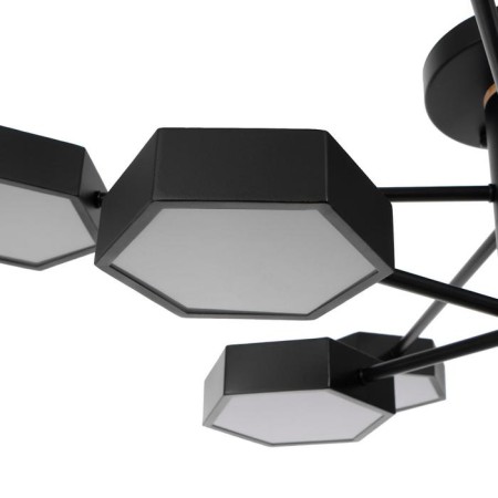 Chandelier 1318/10BK LED 240W 3000-6000K Black 87x90x25 cm Bayerlux-5