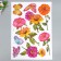Sticker Plastic Interior 3D "Herobe" 50x35 cm
