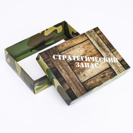 Gift box team "Strategic stock" 21 x 15 x 5.7-4