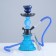 Hookah "Taishet", small, shaft of ball, 27 cm, d bowl-5 cm, blue
