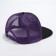 Men's cap with a straight visor Demon, black color, mesh, rr 56
