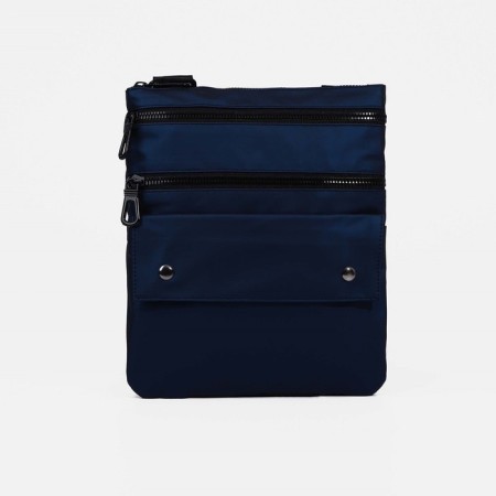 Male bag, blue color-1
