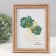 Photo frame plastic 13x18 cm "Double braid" wheat 20.5x15.5x1.1 cm