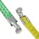 Torso luggage gum, 60 cm, d1.75 cm, metal hooks, mix, set 2 pcs